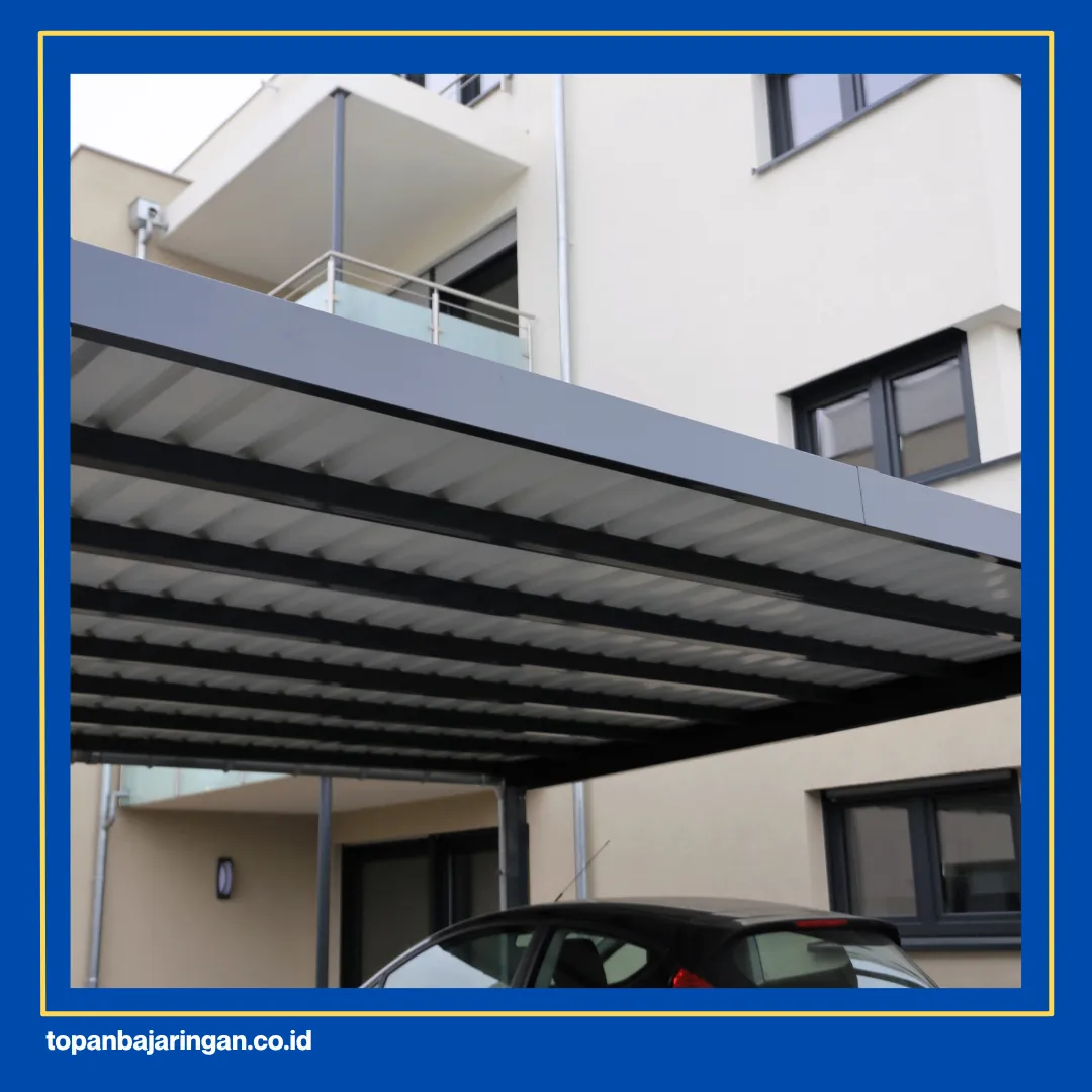 Kanopi Baja Ringan Plafon PVC